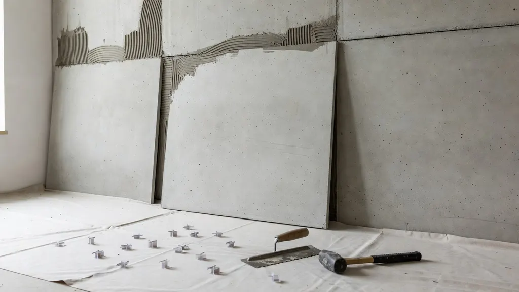 Dekoracja I Wykończenie Ścian Betonem