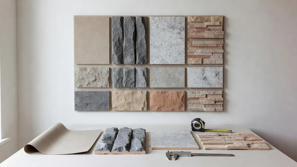 Imitacja Kamienia Na Ścianę
